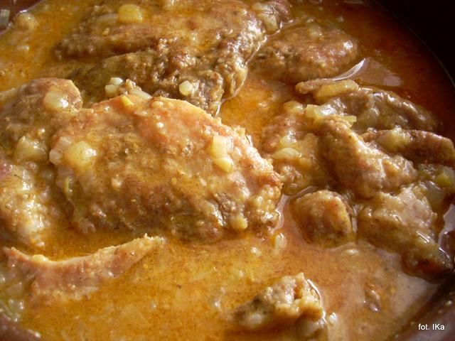 Karczek w sosie paprykowym  Karczek w sosie paprykowym