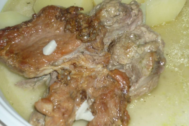 Karczek w ziołowym sosie Karczek w ziołowym sosie