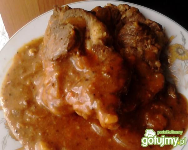 Karczek z grilla z cebula na ostro