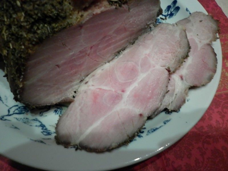 Karczek z jabłkami w marynacie