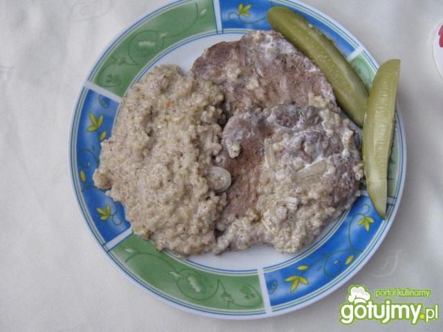 Karczek z kaszą Karczek z kaszą