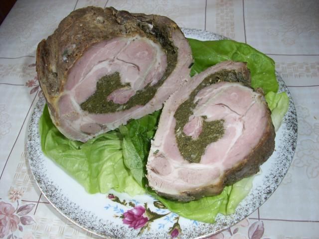 Karczek ze szpinakiem