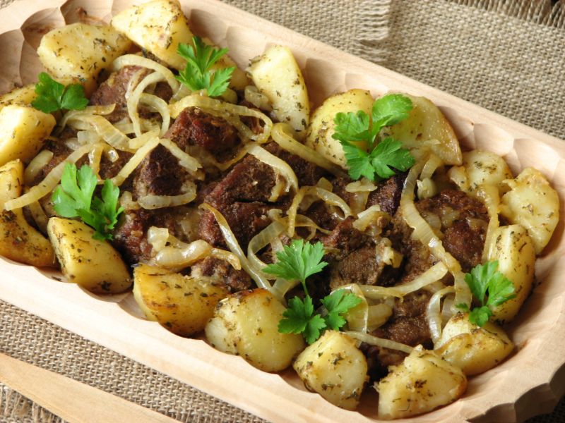 Karkówka  a,la gyros Karkówka  a,la gyros