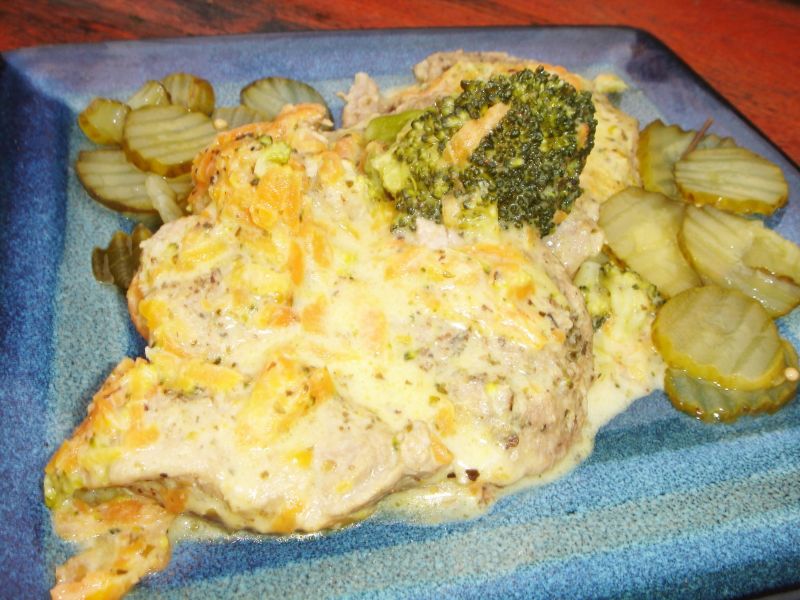 Karkówka duszona w sosie serowo-śmietanowym Karkówka duszona w sosie serowo-śmietanowym