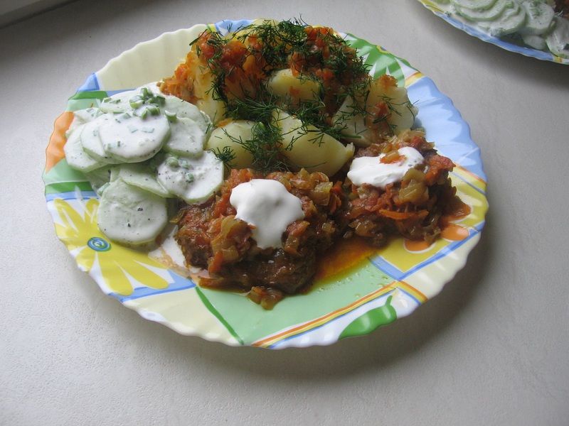 Karkówka duszona z warzywami Karkówka duszona z warzywami