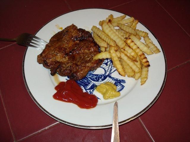 Karkówka glazurowana z grilla