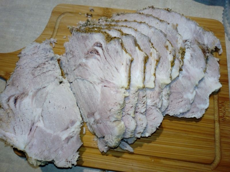 Karkówka gotowana na kanapki