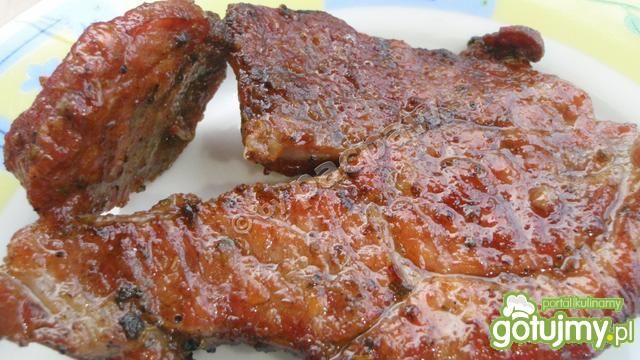 Karkówka grillowana z lubczykiem Karkówka grillowana z lubczykiem