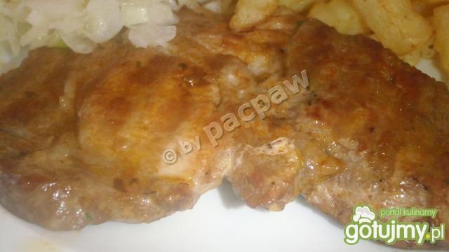 Karkówka marynowana smażona i pieczona