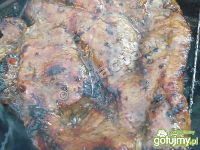 Karkówka miodowa na grilla  Karkówka miodowa na grilla