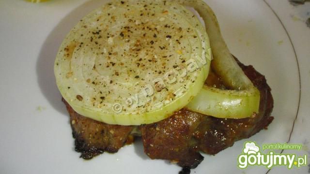 Karkówka musztardowo-miodowa grillowana 