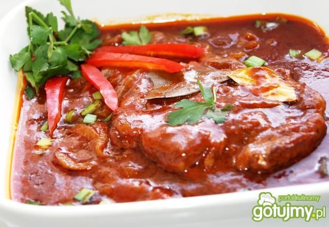 Karkówka na ostro w ketchupie  Karkówka na ostro w ketchupie