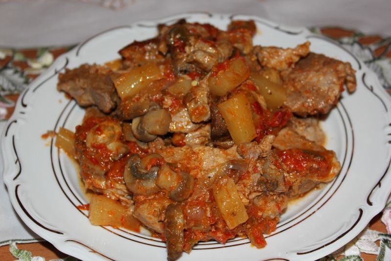 Karkówka na słodko