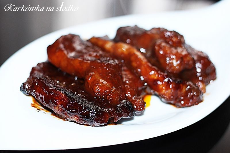 Karkówka na słodko - kwaśno 