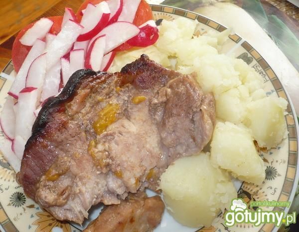 Karkówka pieczona na słodko Karkówka pieczona na słodko