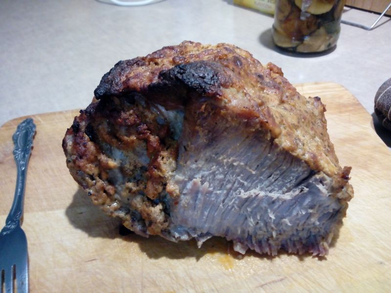 Karkówka pieczona w musztardzie Karkówka pieczona w musztardzie