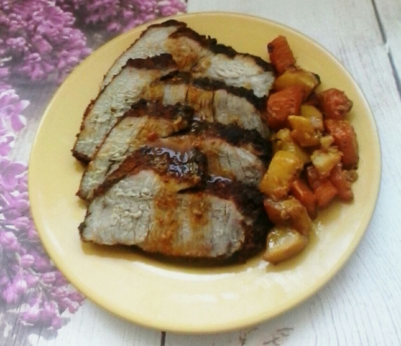 Karkówka pieczona w przyprawach z warzywami Karkówka pieczona w przyprawach z warzywami