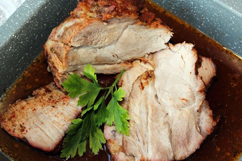 Karkówka pieczona z pomidorową nutą Karkówka pieczona z pomidorową nutą