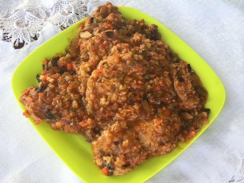 Karkówka po cygańsku