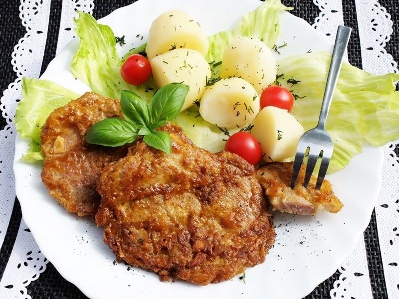 Karkówka po diabelsku w marynacie z jaj i majonezu