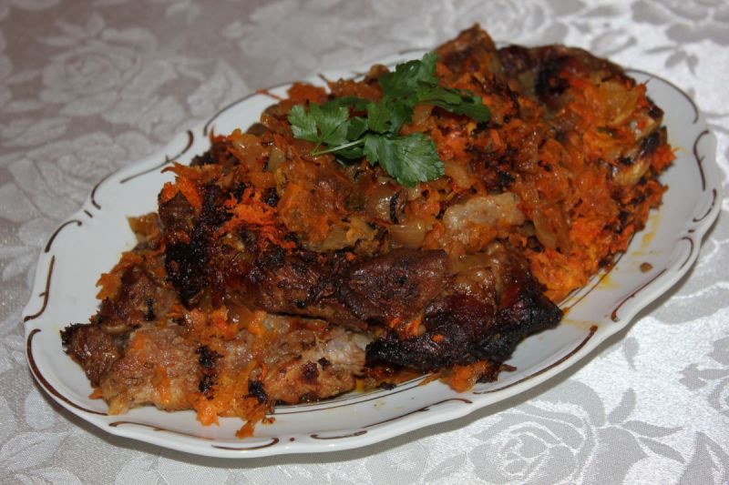 Karkówka w marchewce 