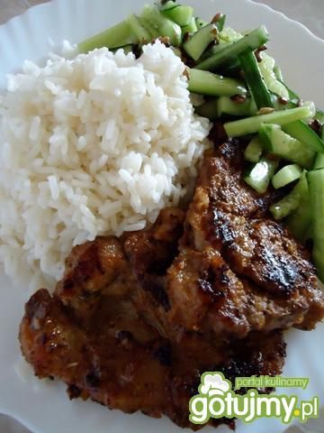 Karkówka w marynacie grillowej Karkówka w marynacie grillowej