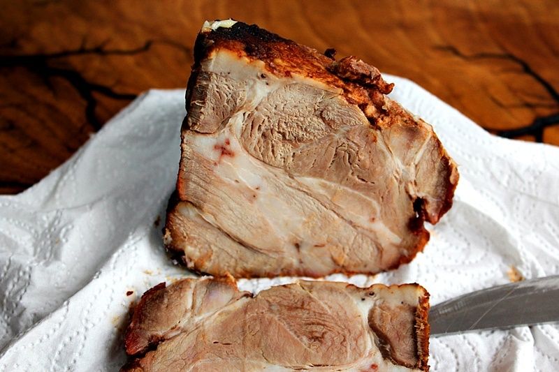 Pieczona karkówka w marynacie ketchupowej  