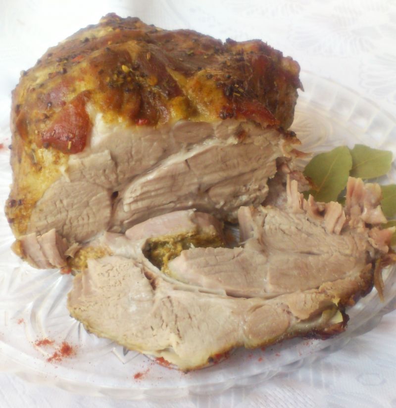 Karkówka w marynacie musztardowej wg Di