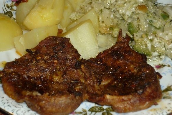 Karkówka w miodowo-paprykowej marynacie