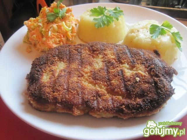 Karkówka w panierce z nuggetsów Karkówka w panierce z nuggetsów