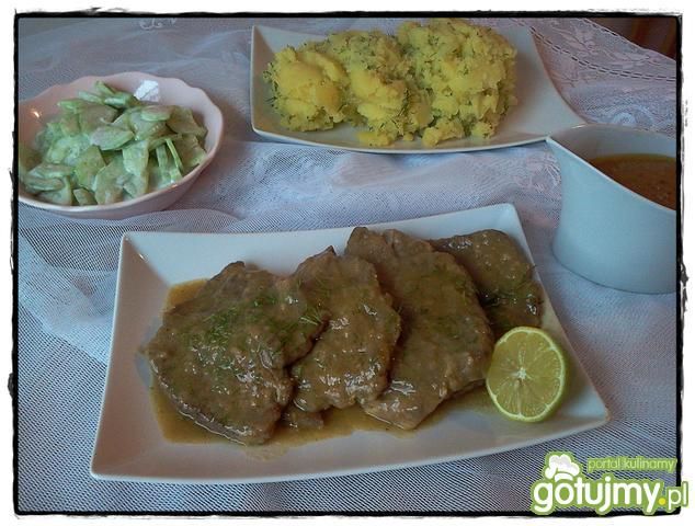 Karkówka w sosie cytrynowym z teriayki 