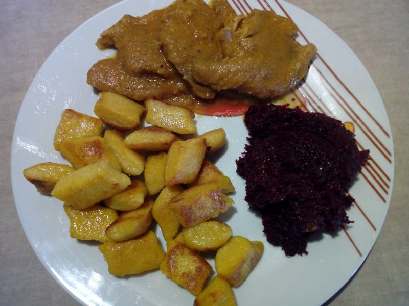 Karkówka w sosie dyniowym