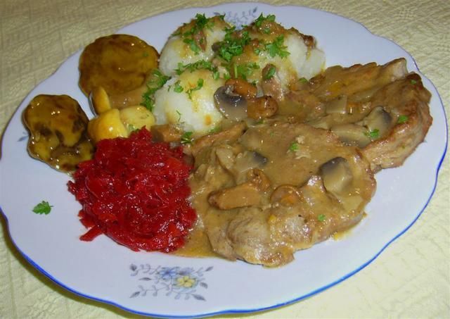 Karkówka w sosie mojej mamy