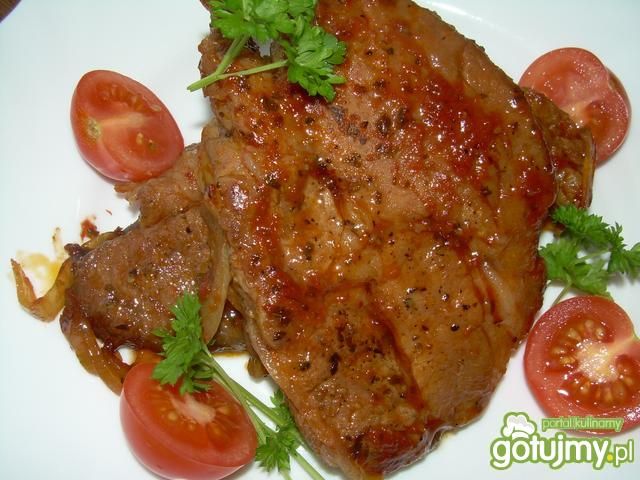 Karkówka w sosie slodko-kwaśnym Karkówka w sosie slodko-kwaśnym