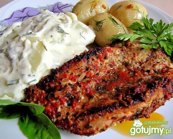 Karkówka w winie z suszonymi pomidorami Karkówka w winie z suszonymi pomidorami