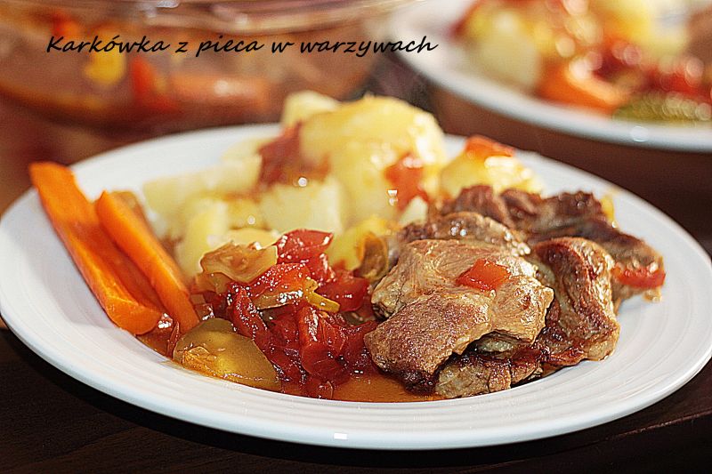 Karkówka z pieca z warzywami Karkówka z pieca z warzywami