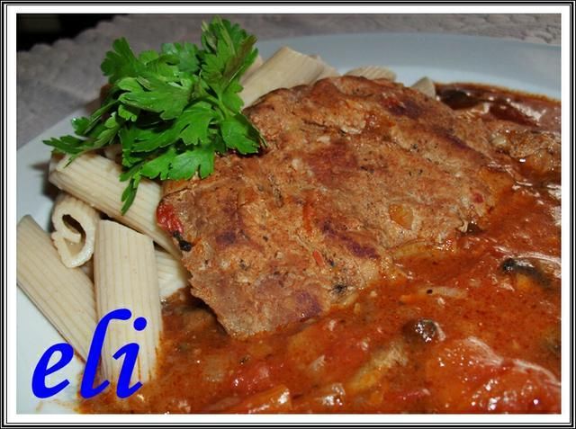 Karkówka z pieczarkami Eli