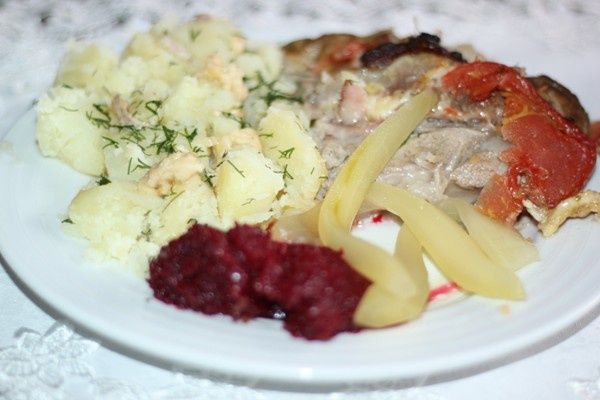 Karkówka z serem Korycińkim