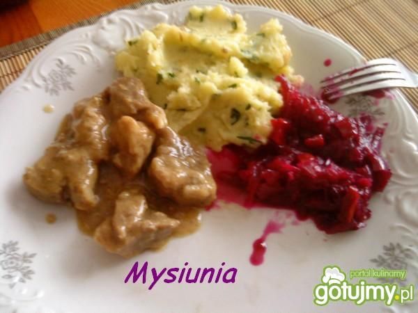karkówka z sosem 