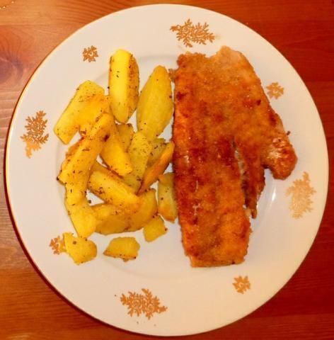 Karmazyn z ziołowymi ziemniaczkami