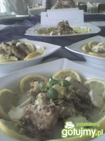 Karmelizowana pierś z kurczaka. Karmelizowana pierś z kurczaka.