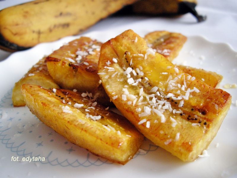 Karmelizowane plantany