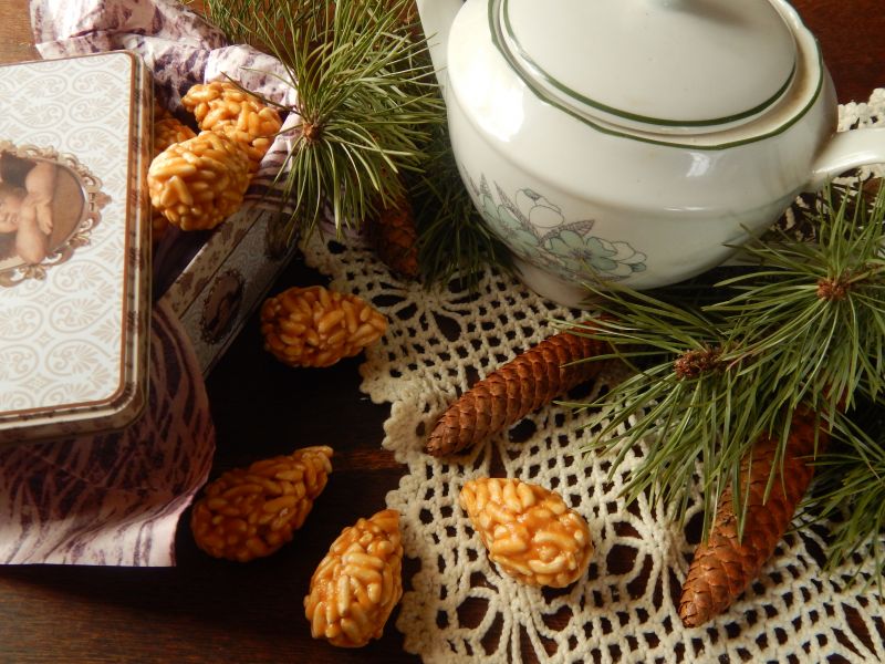 Karmelowe szyszki Karmelowe szyszki