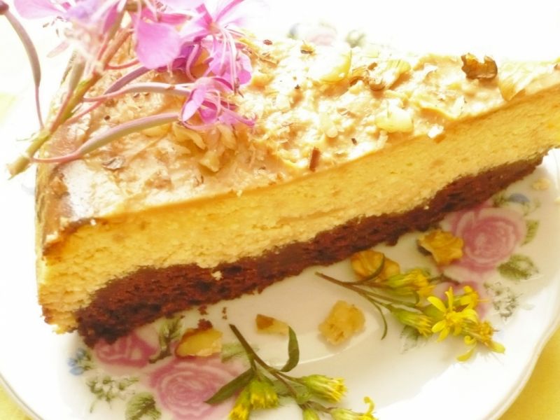 Karmelowy sernik Karmelowy sernik