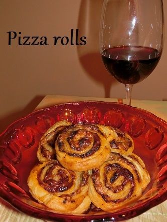 Karnawałowa pizza rolls  Karnawałowa pizza rolls