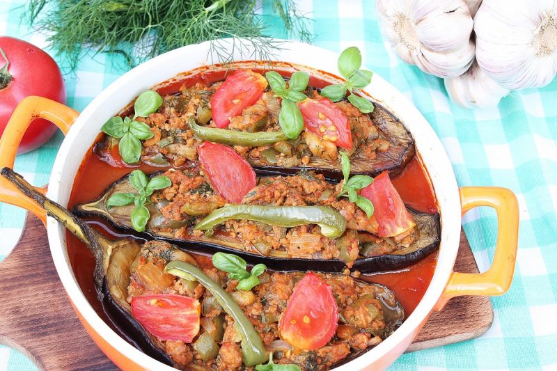 Karniyarik bakłażan po turecku 