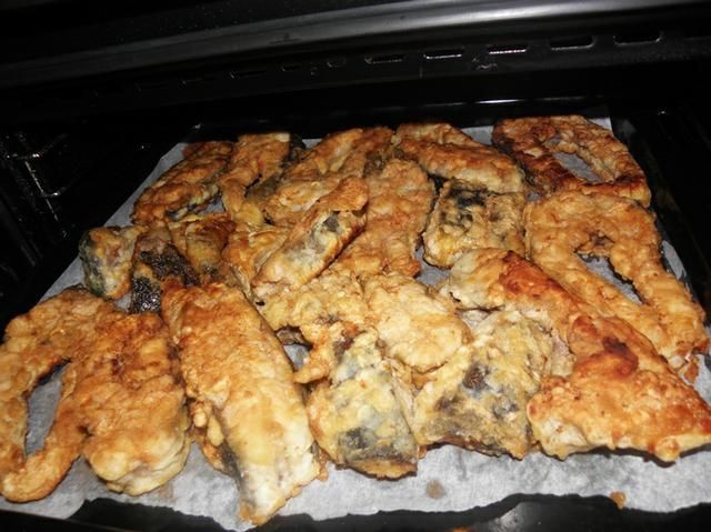 Karp smażony. Karp smażony.