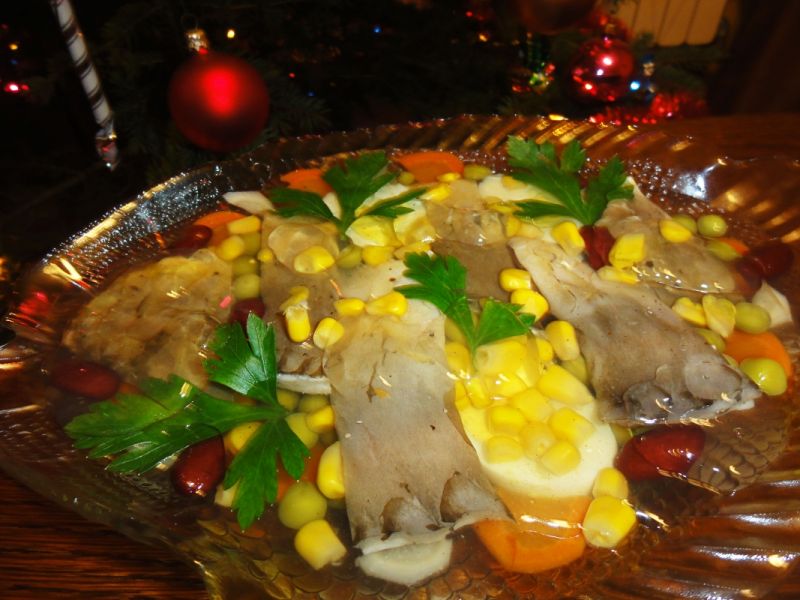 Karp w galarecie Karp w galarecie