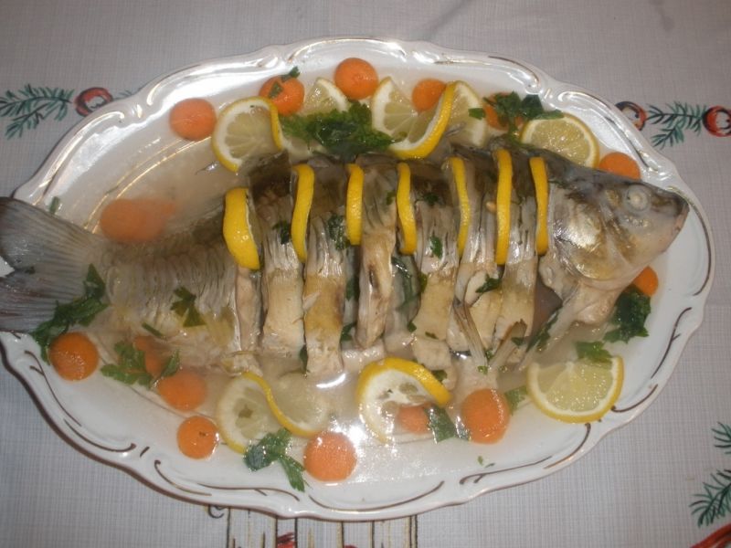 Karp w galarecie Karp w galarecie