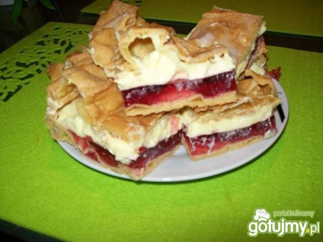 Karpatka z galaretką Karpatka z galaretką